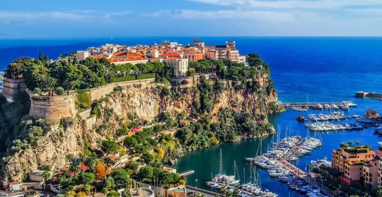 博索莱伊Luxurious Flat At 5 Min By Walk To Monaco, Free Parking And Sea View公寓 外观 照片